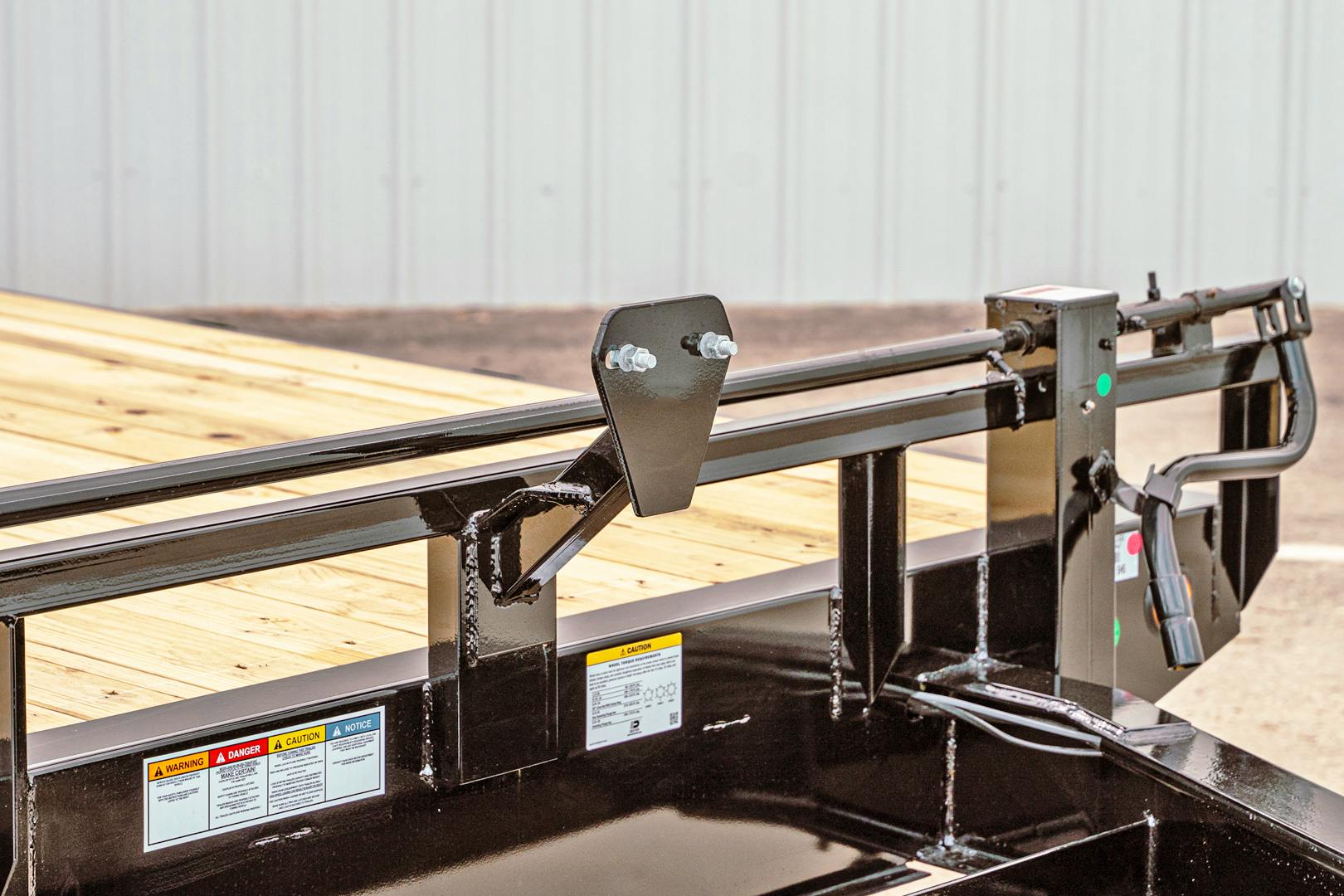 PJ Trailers 24'x102" 8" I-Beam Deckover Flatbed Trailer (F8)