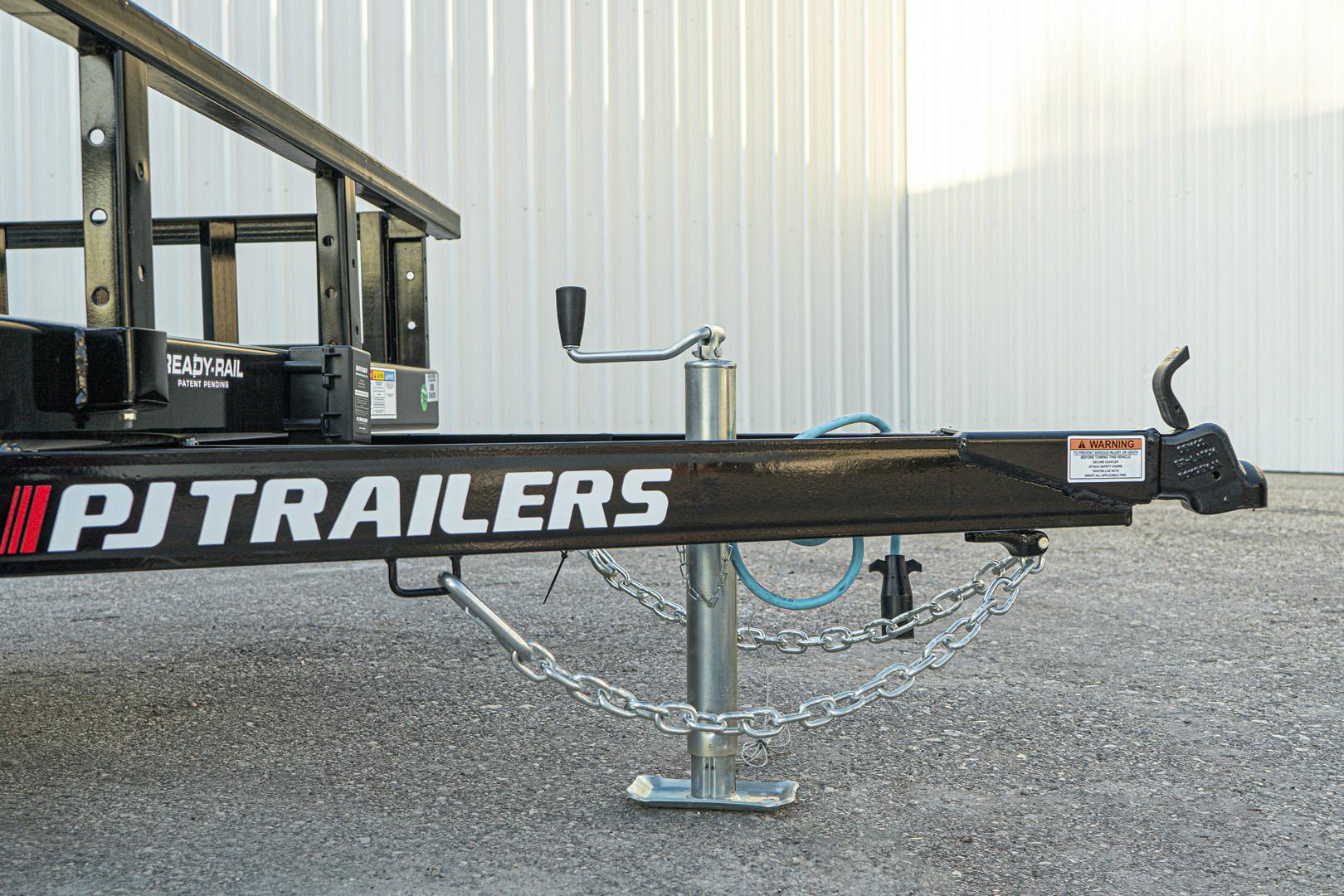 PJ Trailers 16'x83" Tandem Axle 4" Channel Utility Trailer (UL)