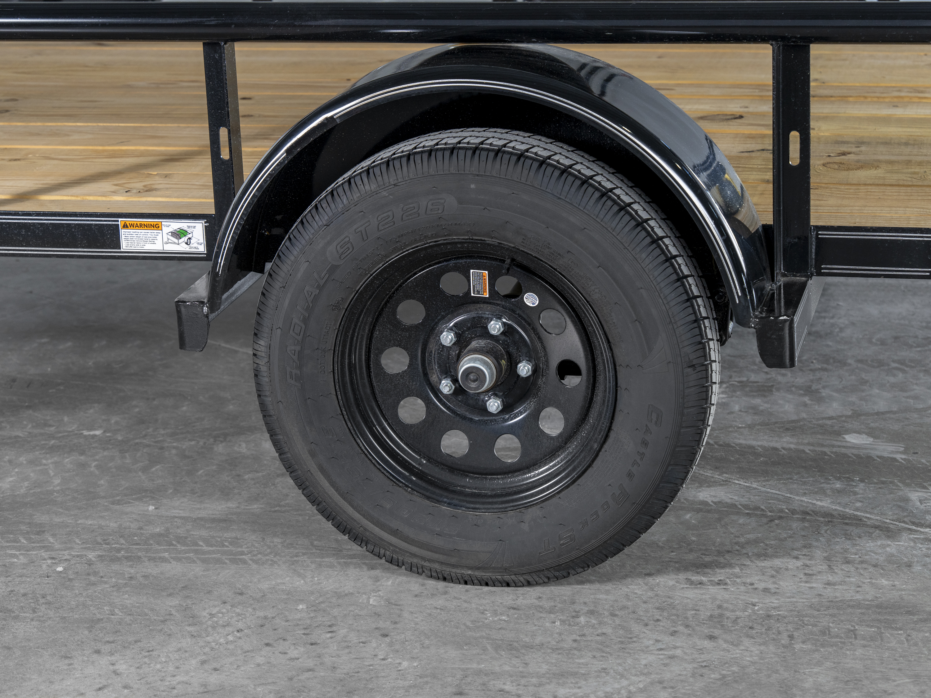 Texas Bragg 6X12P Utility Trailer Stock #6X12P - 7 more images