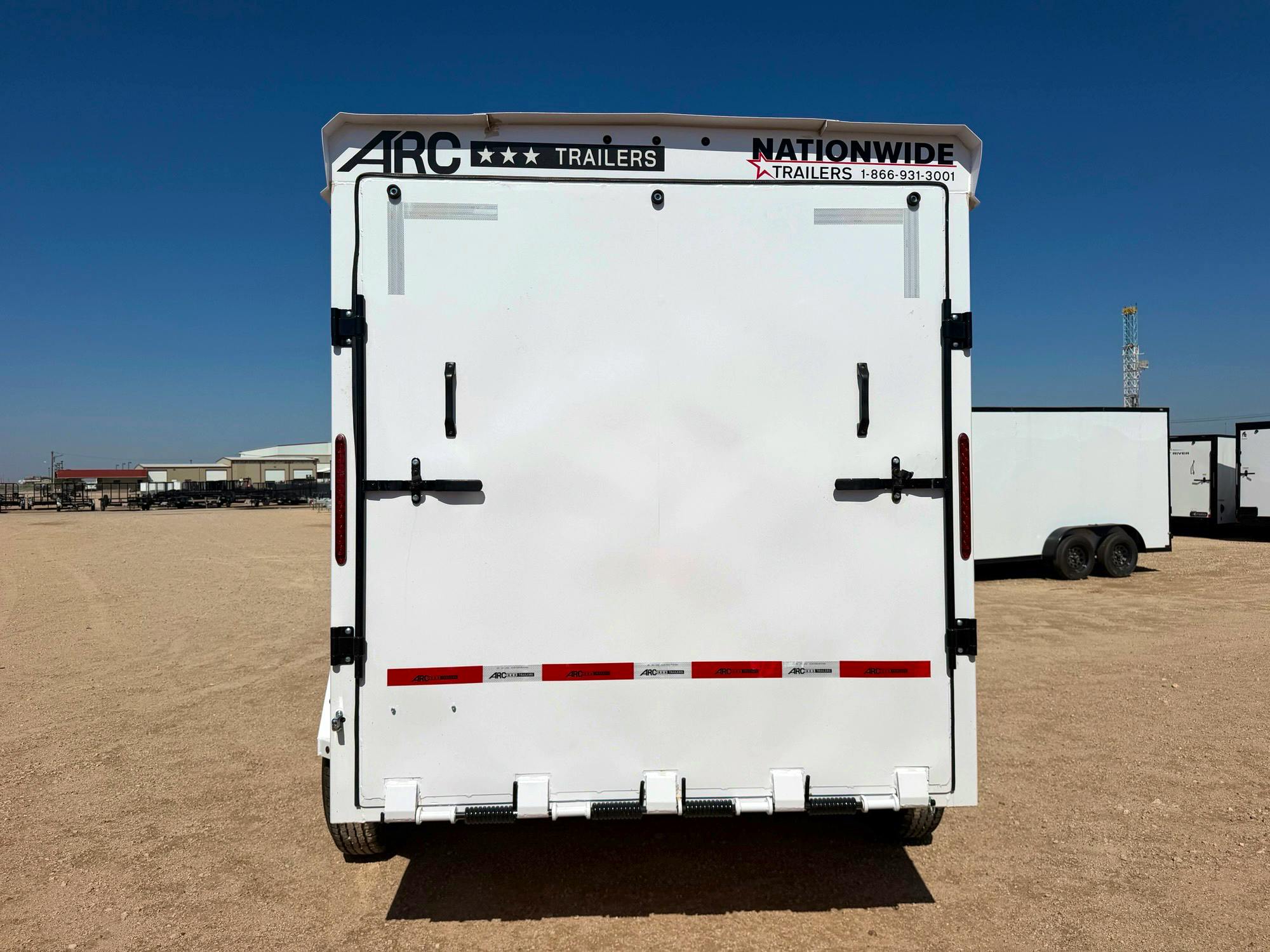 ARC Trailers ARC BCS 6'6" × 16' Steel Enclosed Cargo Trailer