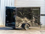 Spartan 6 x 12 ft · black blackout · 7 ft interior · plywood floor Stock #90383 - Thumbnail 2