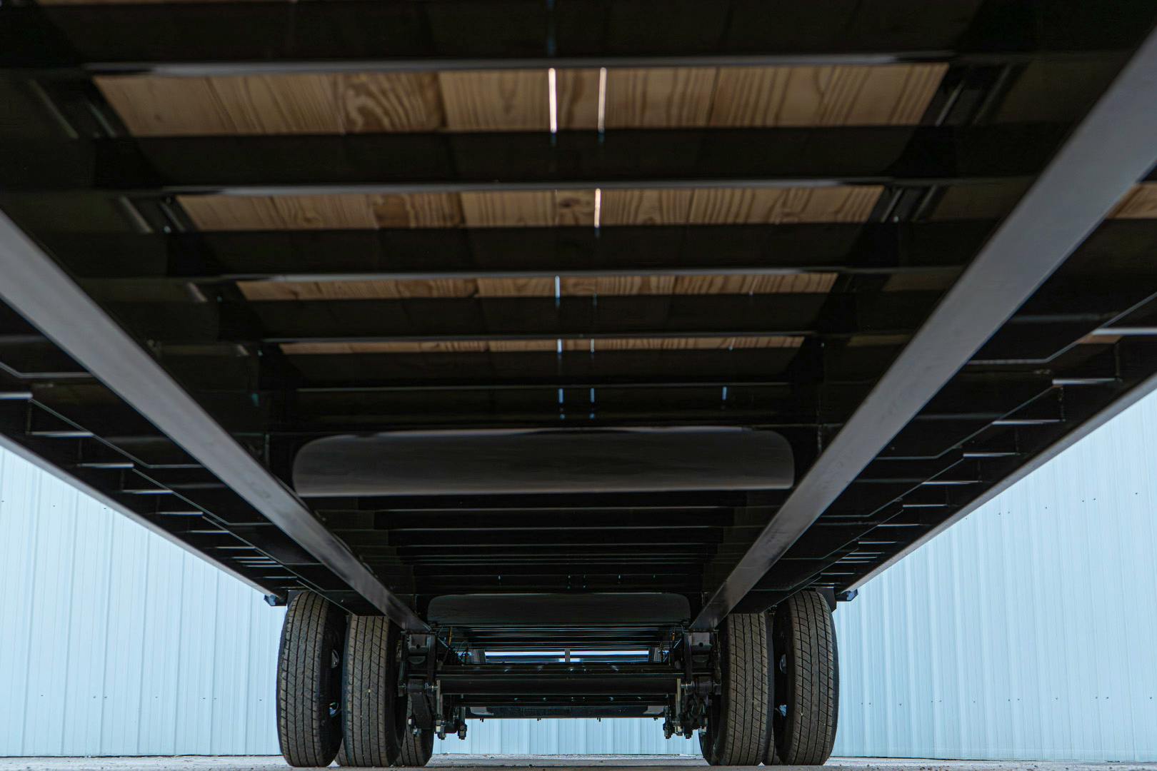 PJ Trailers 40'x102" Flatbed Trailer w/ Ramps (LD)