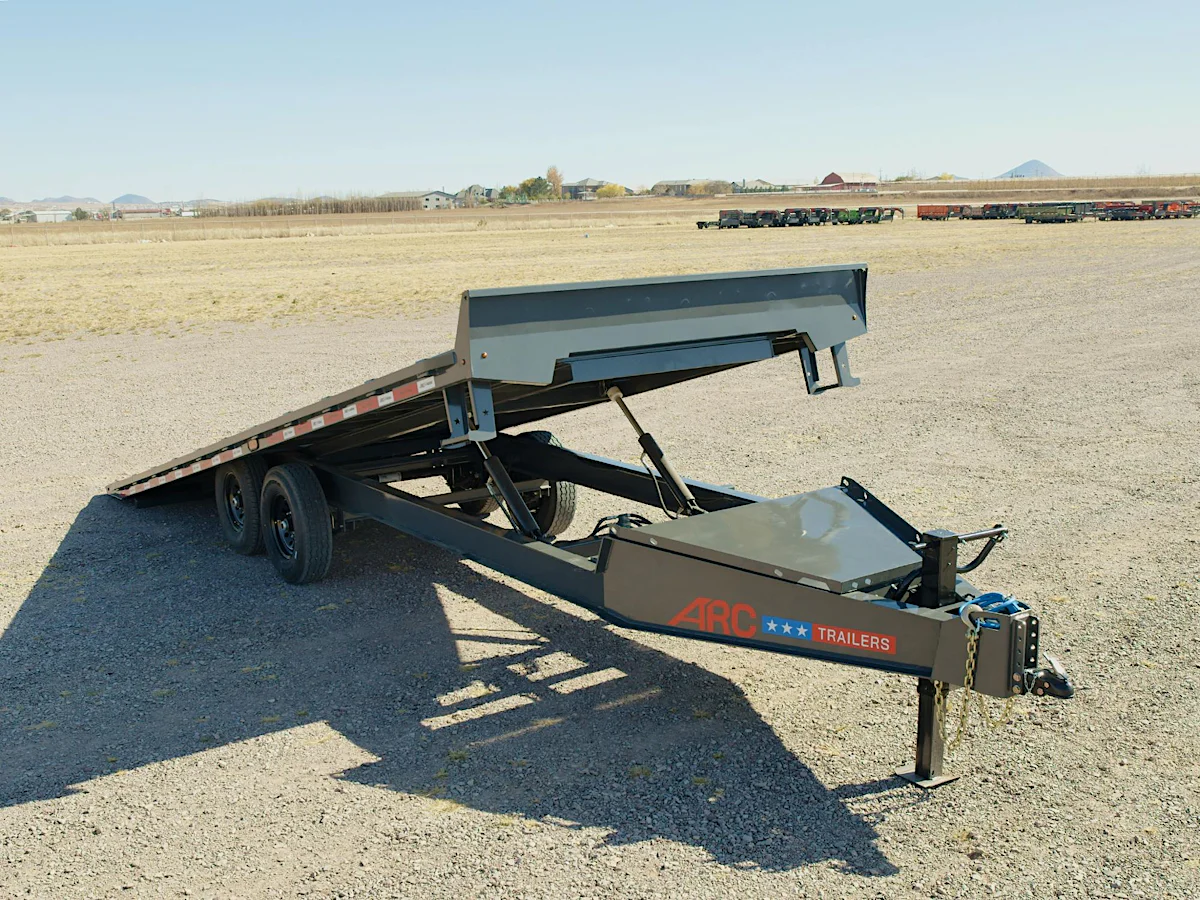 ARC Trailers 22'x102" Bumper Pull Deckover Tilt Trailer (BTD) - Stock #88069 - Image 1 of 8 ARC Trailers 22'x102" Bumper Pull Deckover Tilt Trailer (BTD) - Stock #88069 - Image 1 of 8