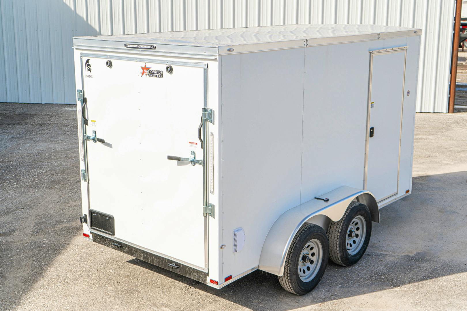 Spartan TA 6' × 12' Enclosed Cargo Trailer