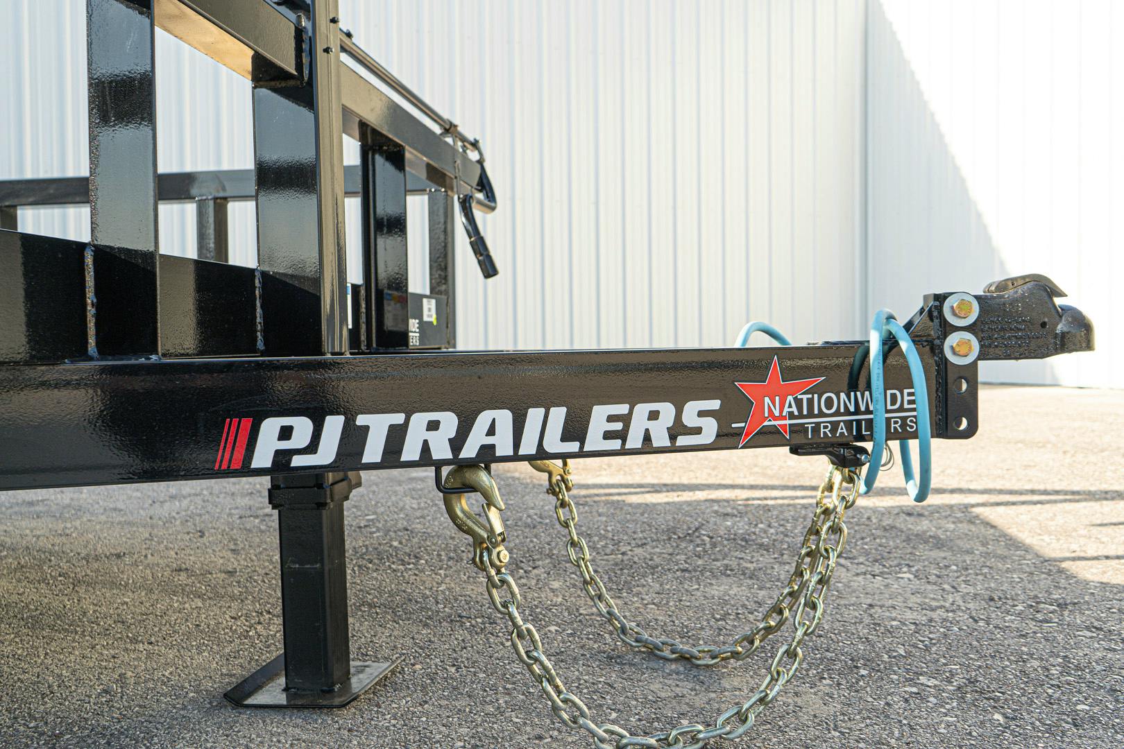 PJ Trailers 16'x83" Angle Pipetop Equipment Trailer (P8)