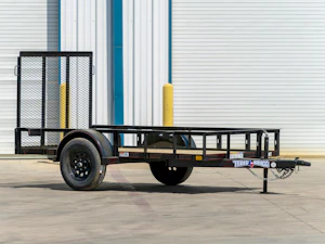 Texas Bragg 10'x60" Utility Trailer w/ 4' Gate (U1)