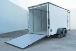 CellTech 7'x16' All-Steel Enclosed Cargo Trailer w/ Rear Ramp Door (C2) Stock #89941 - Thumbnail 5