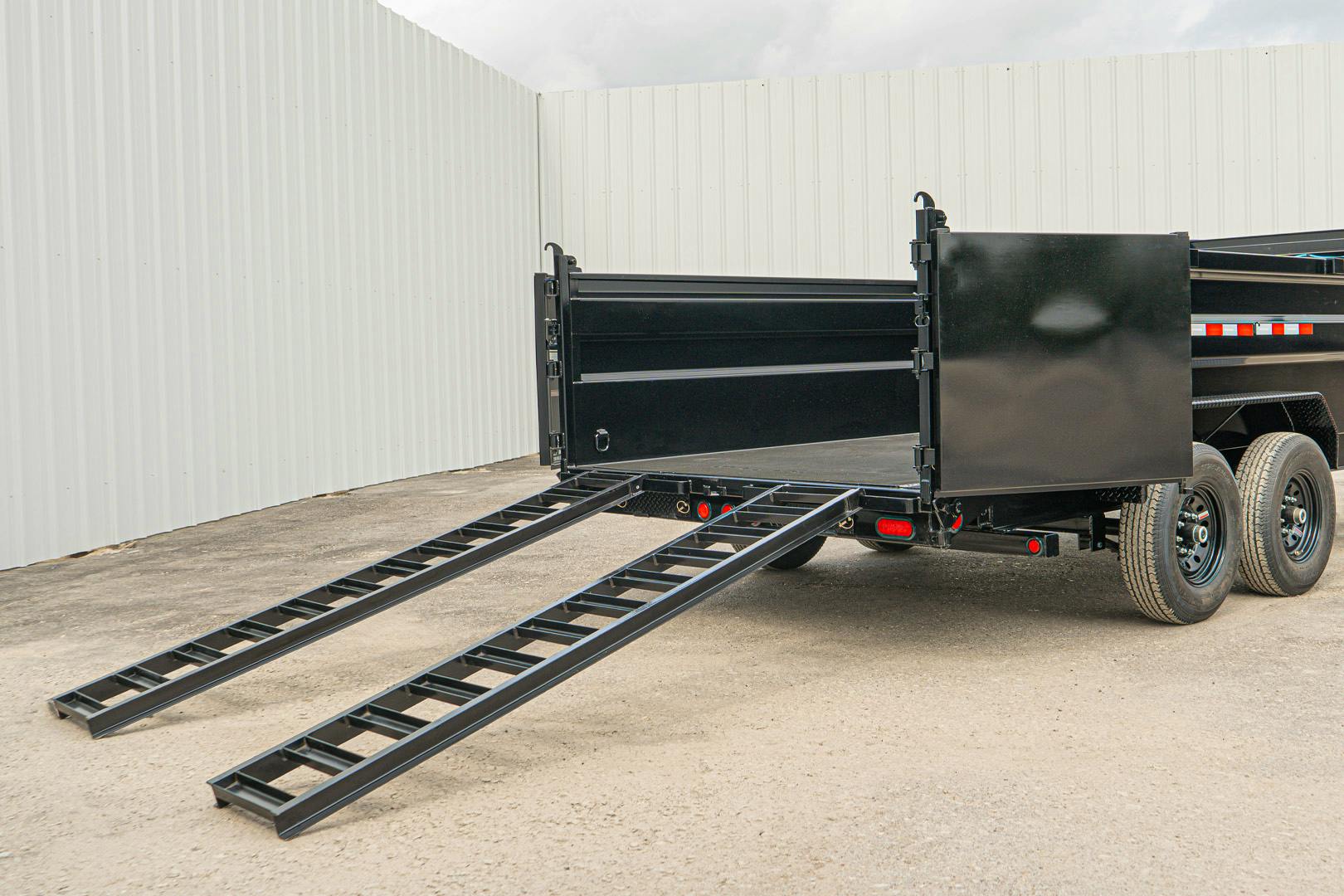PJ Trailers 16'x83" Low Pro High Side Dump Trailer w/ 3' Sides (DM)