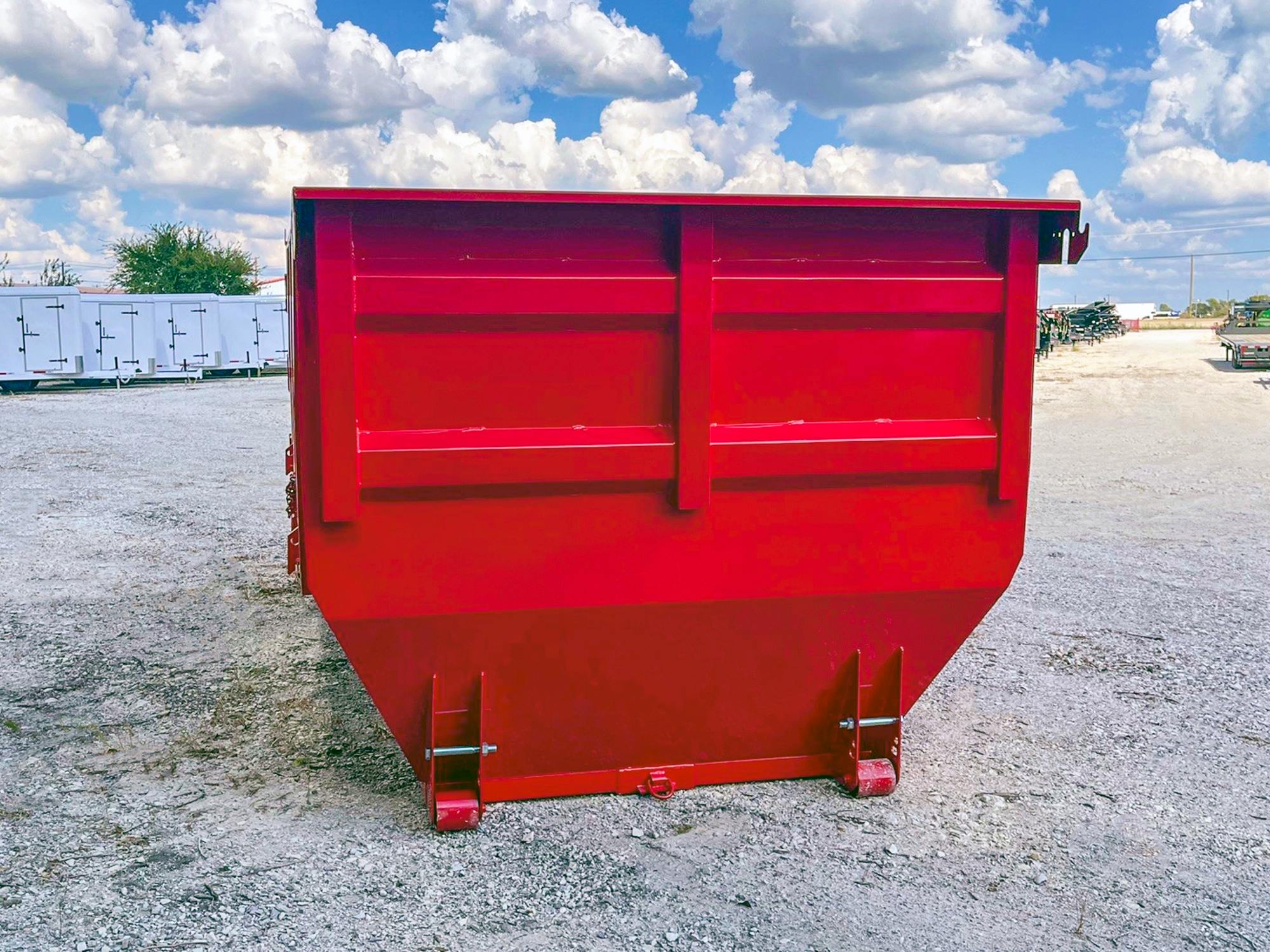 ARC Trailers 14' 20YD Steel Dumpster Bin w/ 6' Sides
