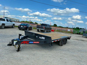 ARC Trailers 16'x102" 8" I-beam Deckover Trailer (BDS)