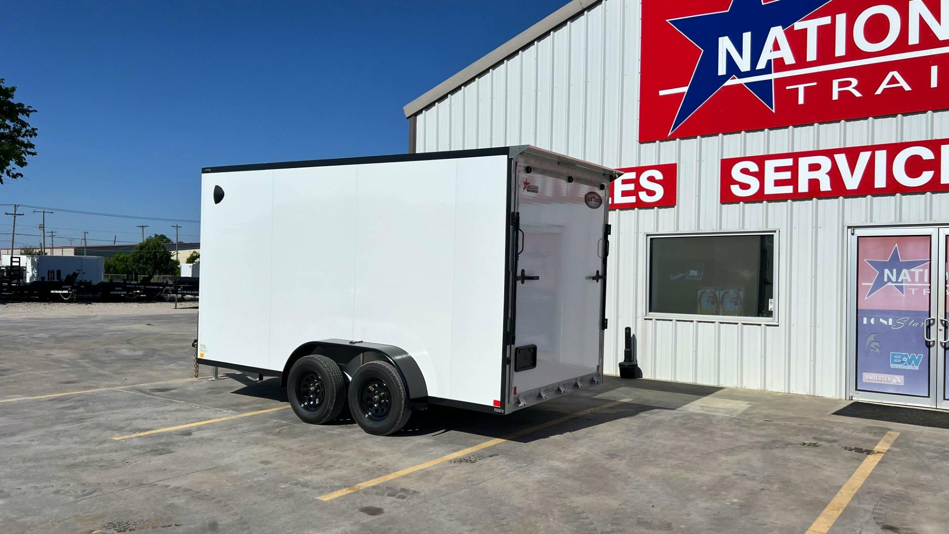 CellTech TA 7' × 14' Enclosed Cargo Trailer
