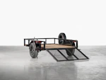 Texas Bragg 8'x60" Utility Trailer w/ 4' Gate (U1) Stock #texas-bragg-8x60-bp2b-13nb-355b-s-s4g-bk-smt - 3 more images