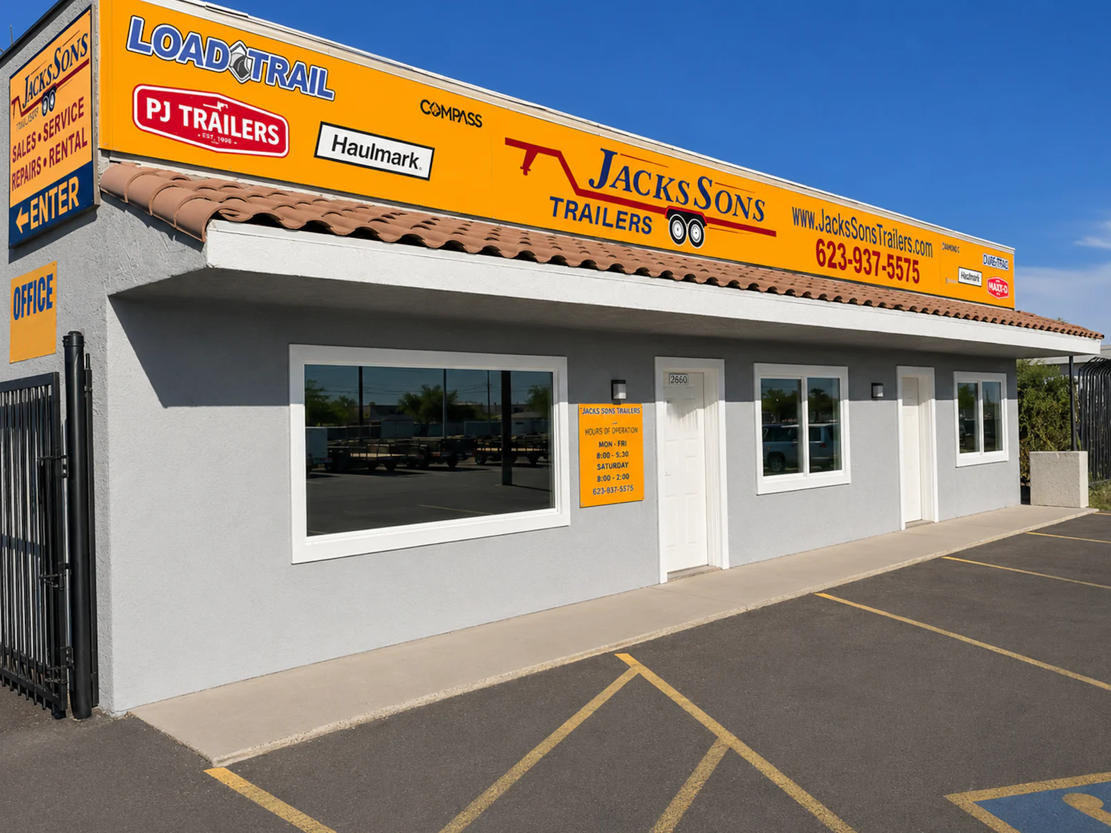 Nationwide Trailers Glendale storefront