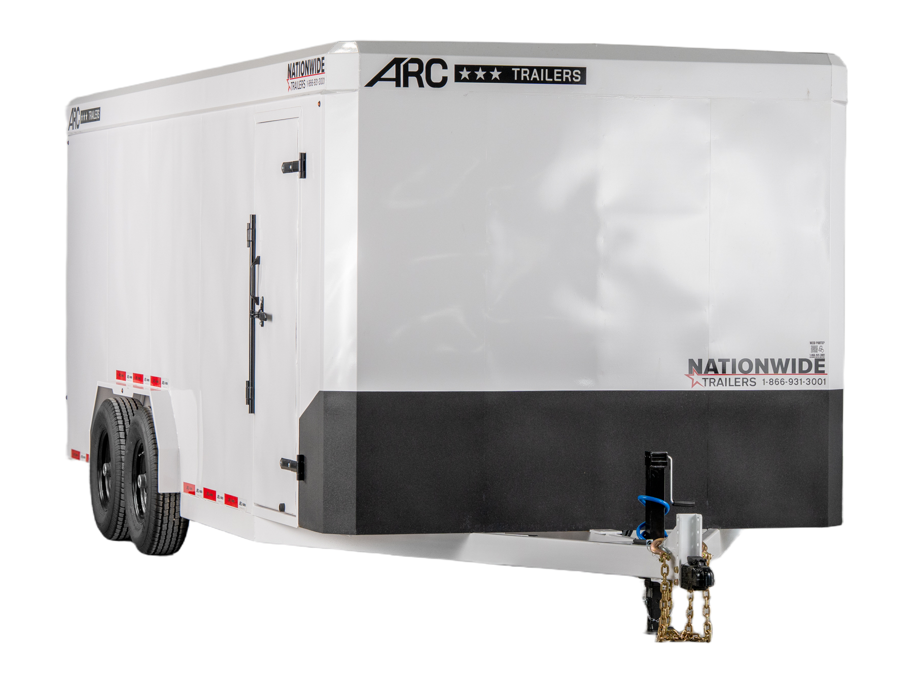 ARC BCS front three-quarter representative trailer