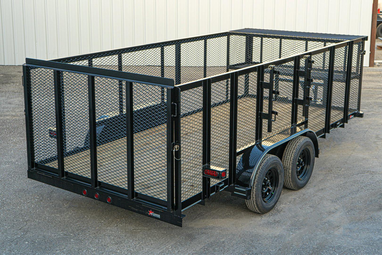 Texas Bragg 16' × 83" Landscape Trailer