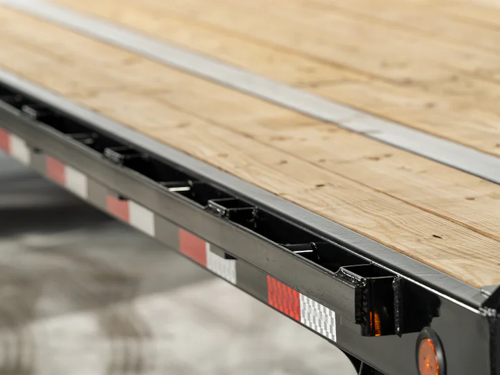 PJ Trailers Quest Flatdeck With Singles, studio view 11