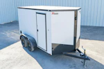 Spartan 6'x12' Enclosed Cargo Trailer w/ Rear Ramp Door (C2) Stock #89608 - Thumbnail 1