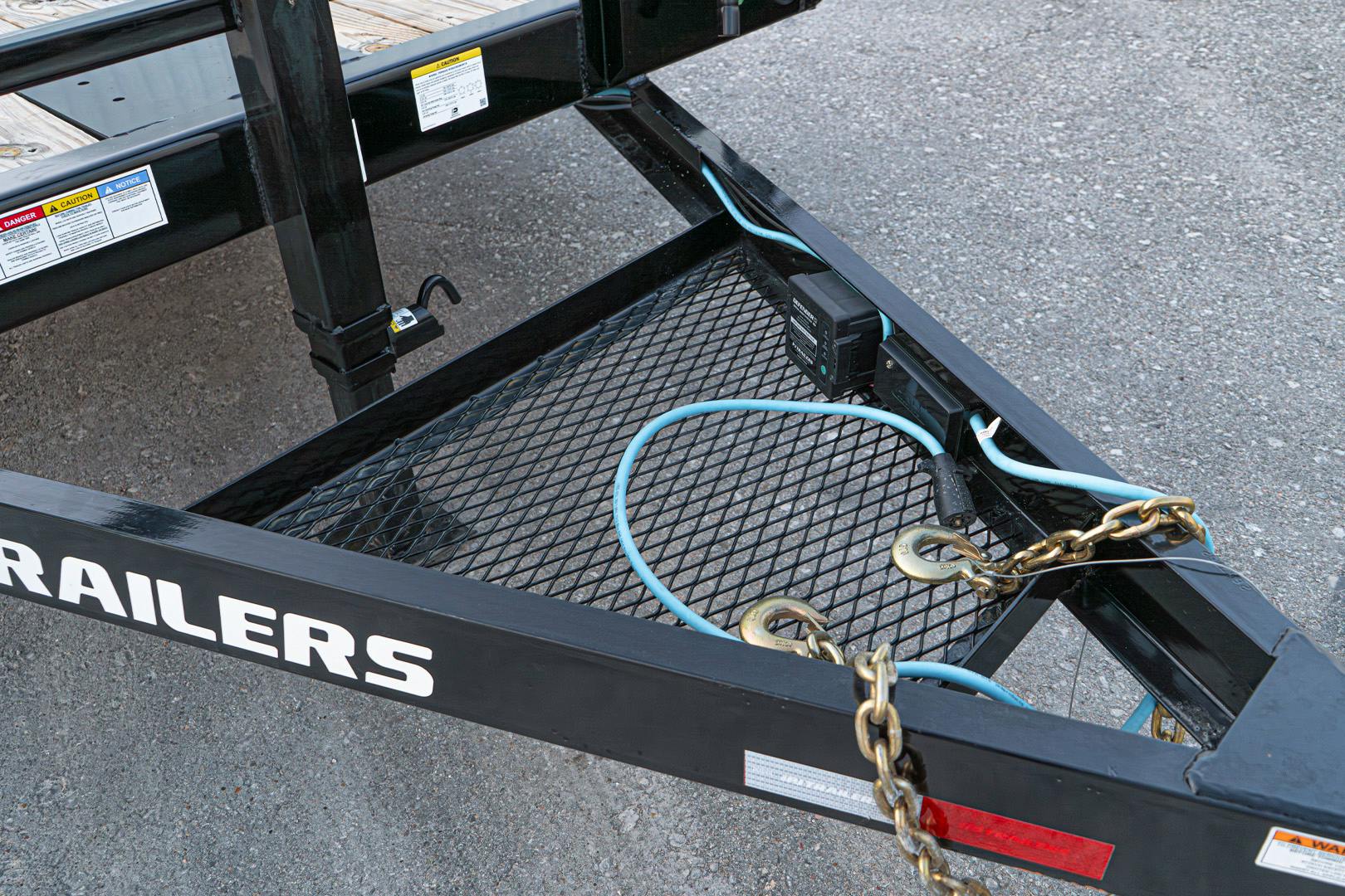 PJ Trailers 24'x102" 6" Channel Super-Wide Equipment Trailer (B6)