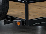 Texas Bragg 12'x83" Utility Trailer w/ 4' Gate (U2) Stock #texas-bragg-12x83-bp2b-231b-355b-s-s4g-bk-smt-pt - Thumbnail 3
