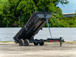 ARC Trailers 16'x83" Telescopic Dump Trailer w/ 2' Sides (BDT) Stock #91617 - Thumbnail 1