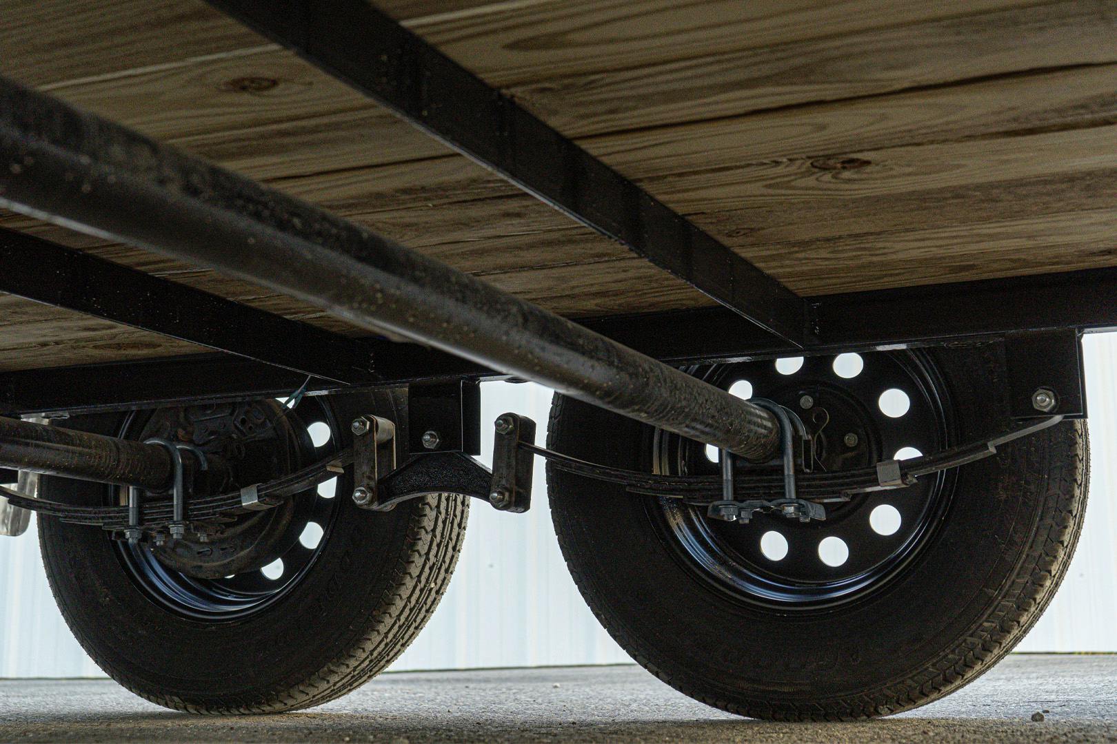 PJ Trailers 20'x83" Tandem Axle 4" Channel Utility Trailer (UL)