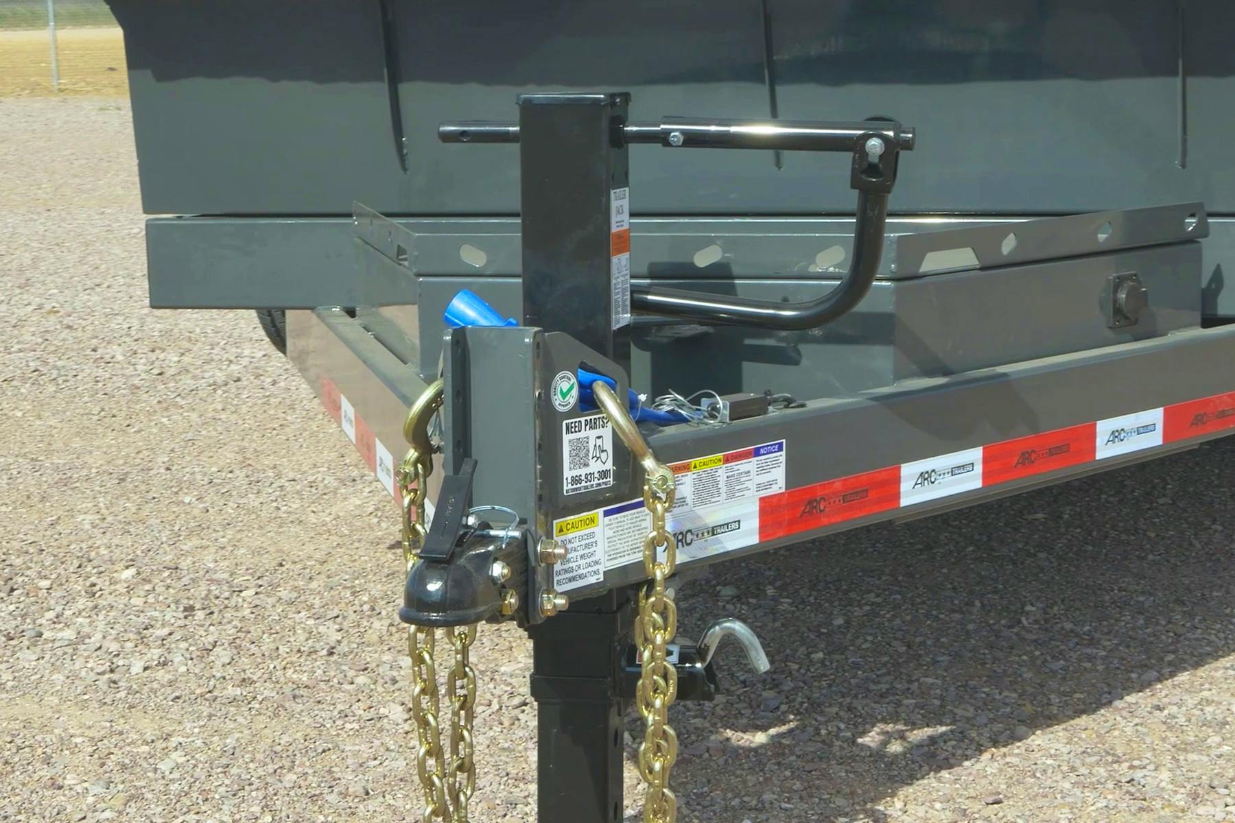 ARC Trailers ARC BDZ 14' × 83" Scissor-Lift Dump Trailer – Previous Generation
