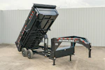 PJ Trailers 16'x83" Low Pro High Side Dump Trailer w/ 3' Sides (DM) Stock #90329 - Thumbnail 2
