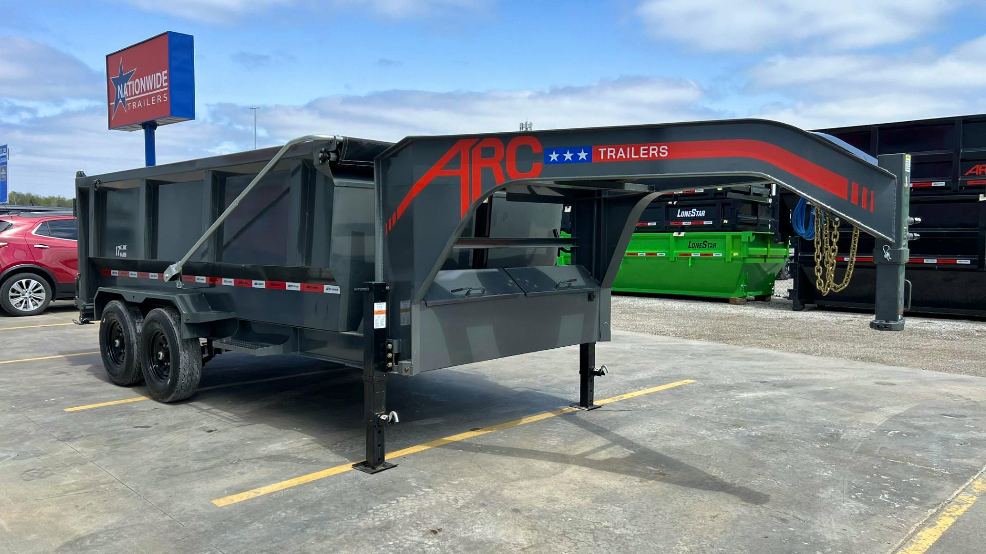 ARC Trailers ARC GDT 14' × 83" Telescopic Dump Trailer