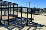 Texas Bragg 18'x83" Porta Potty Trash Trailer w/ Tandem Axle (ST) Stock #90894 - Thumbnail 2