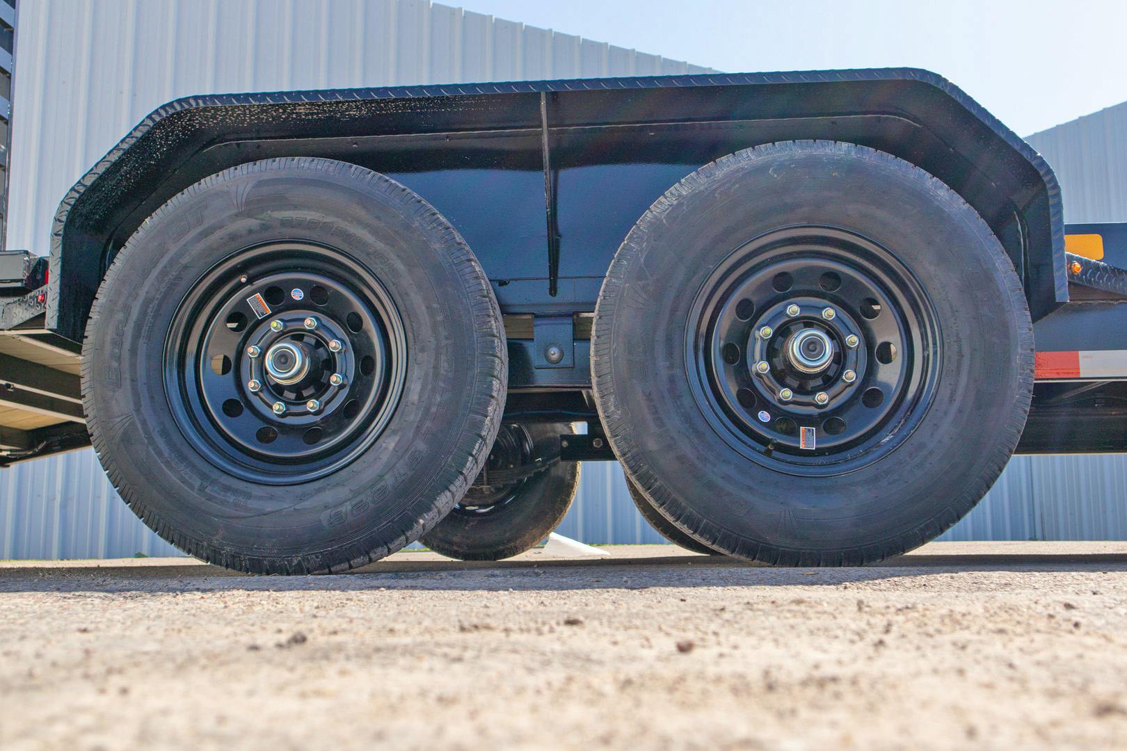 LoneStar 20'x83" Equipment Trailer w/ Stand-Up Ramps