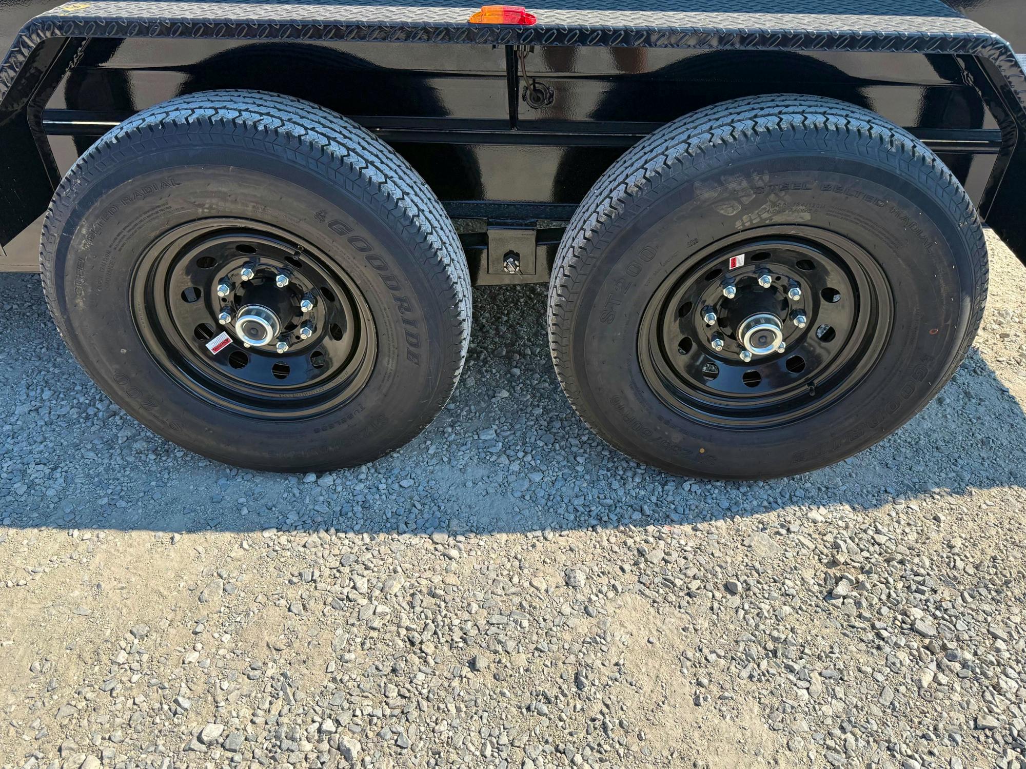 PJ Trailers PJ D7 14' × 83" 14K Dump Trailer