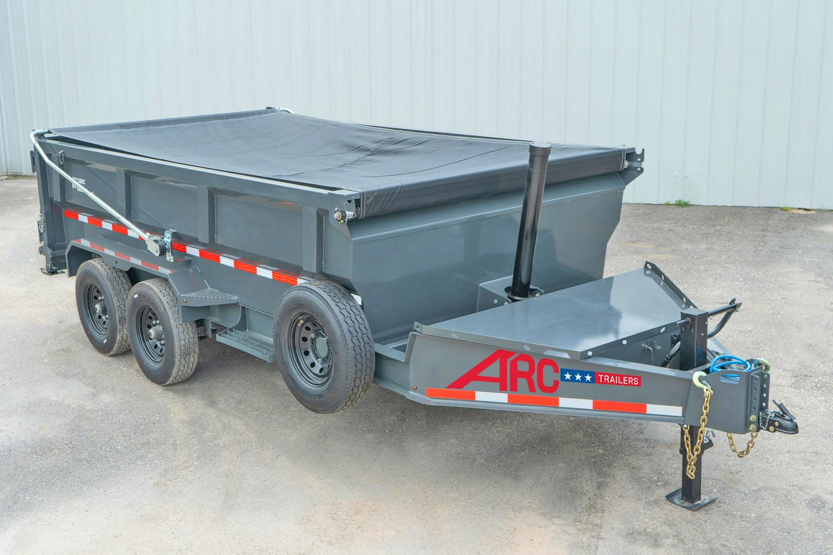 ARC Trailers ARC BDT 14' × 83" Telescopic Dump Trailer