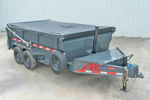 ARC Trailers 14'x83" Telescopic Dump Trailer w/ 3' Sides (BDT) Stock #89964 - Thumbnail 3