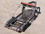 ARC Trailers 14' 14K Roll Off Dump Trailer (GRD) Stock #arc-a-grd-1414-gy-d72bs-14p-st2-etarp - Thumbnail 2