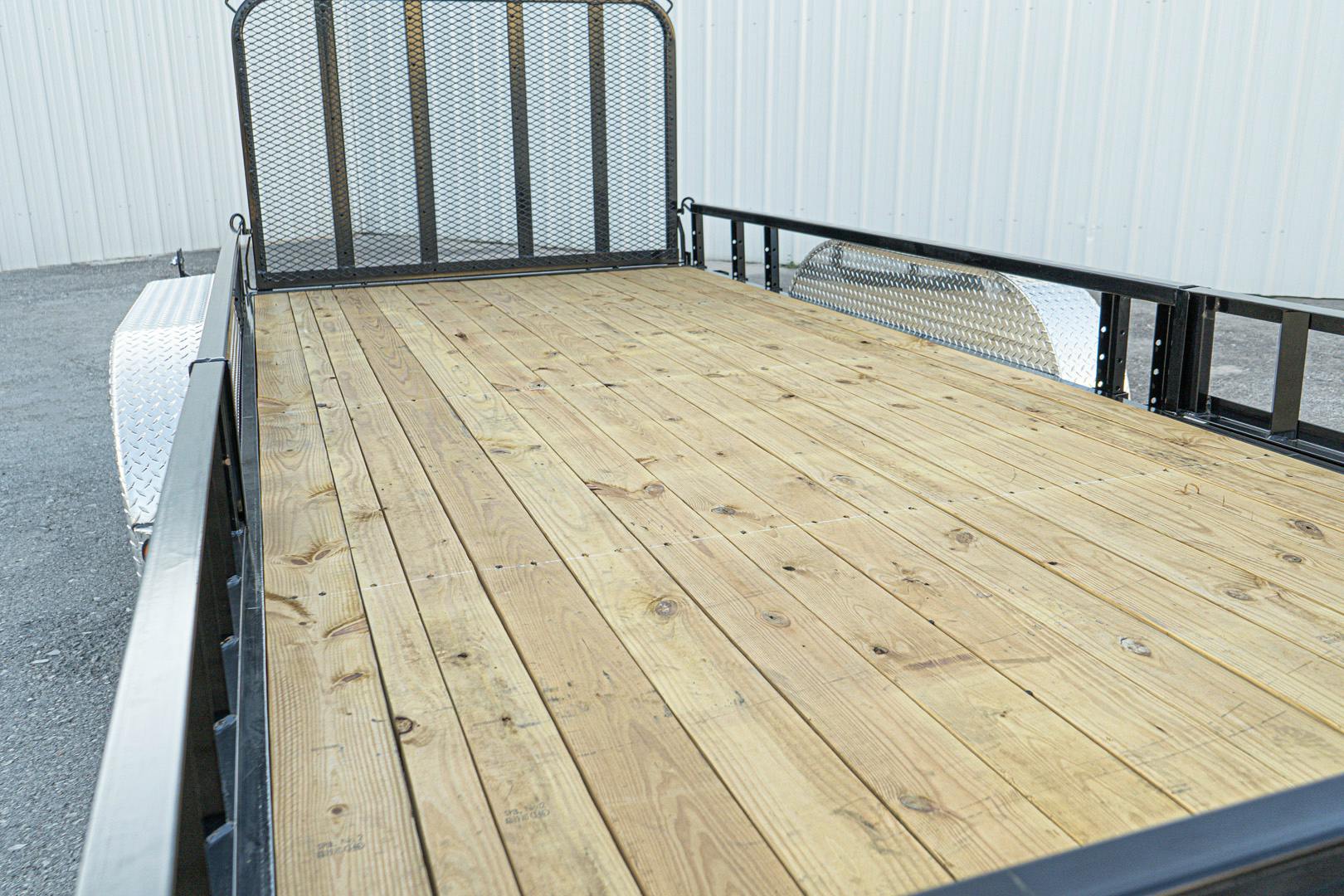 PJ Trailers 20'x83" Tandem Axle 4" Channel Utility Trailer (UL)