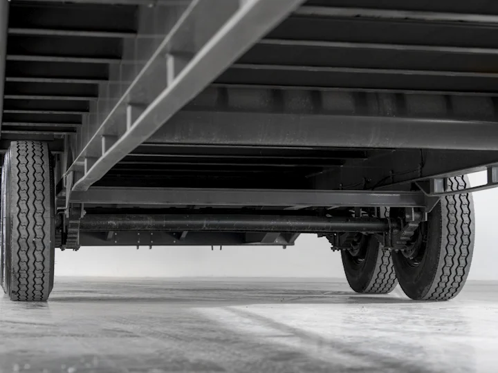 Arc Trailers 14K Gooseneck Flatbed Trailer, studio view 10