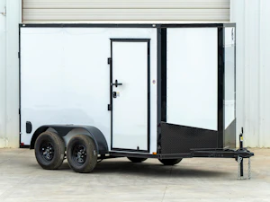 Spartan 6'x12' Enclosed Cargo Trailer w/ Rear Ramp Door (C2)