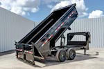 PJ Trailers 14'x83" Low Pro High Side Dump Trailer w/ 3' Sides (DM) Stock #90865 - Thumbnail 14