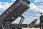 ARC Trailers 14'x83" Scissor Lift Dump w/ 2ft Sides (BDZ) Stock #90038 - Thumbnail 7