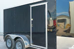 Spartan 6'x12' Enclosed Cargo Trailer w/ Rear Ramp Door (C2) Stock #90393 - Thumbnail 2