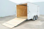 Spartan 7'x14' Enclosed Cargo Trailer w/ Rear Ramp Door (C2) Stock #90769 - Thumbnail 5