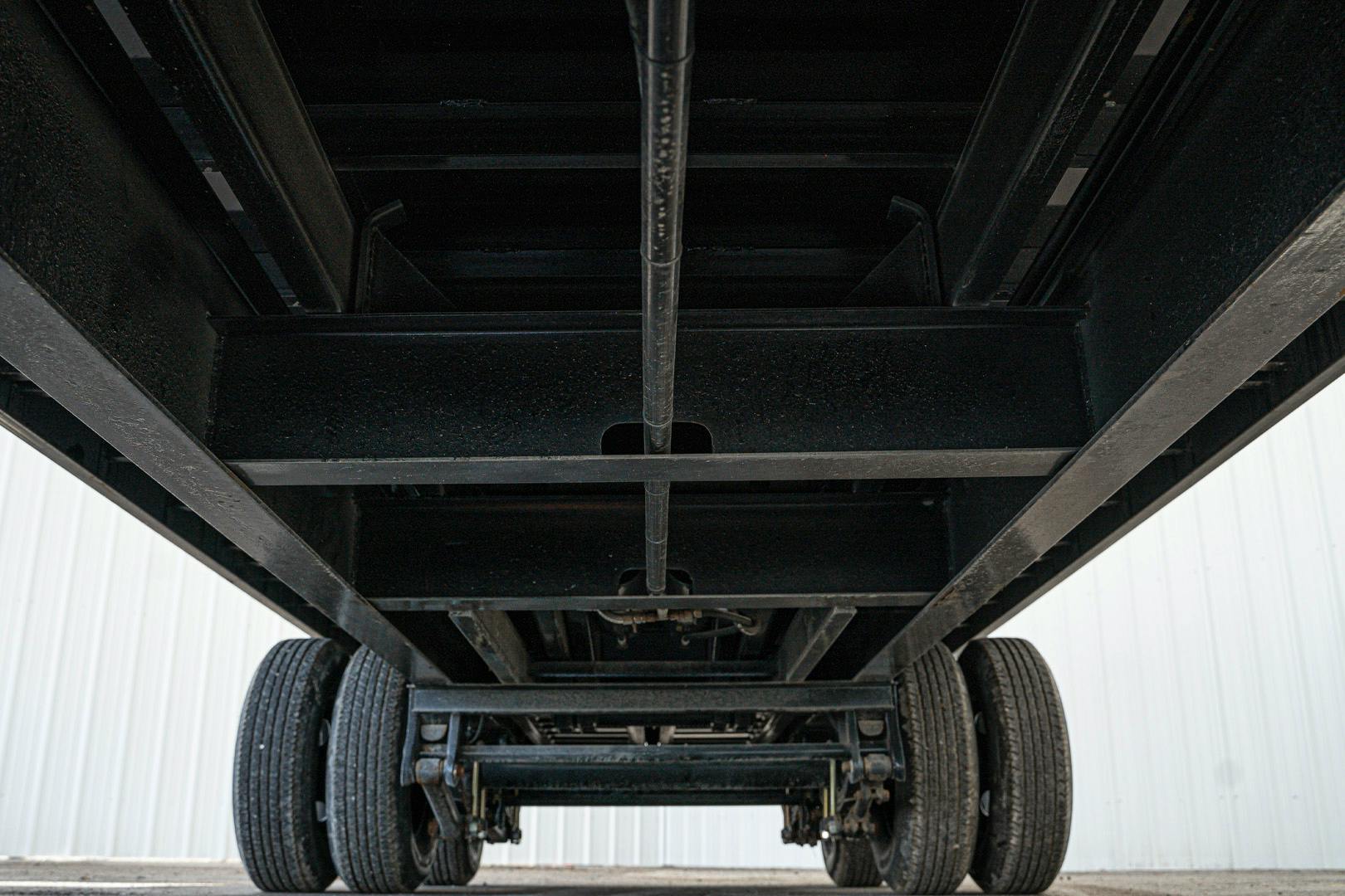 PJ Trailers 20'x96" Gooseneck Dual Dump Trailer w/ 4' Sides (DD)