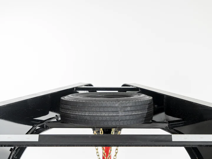 PJ Trailers Low-Pro Flatdeck With 8K Singles, studio view 18