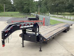 PJ Trailers 40'x102" Flatbed Trailer w/ Slide-In Ramps (LD) Stock #90934 - Thumbnail 2