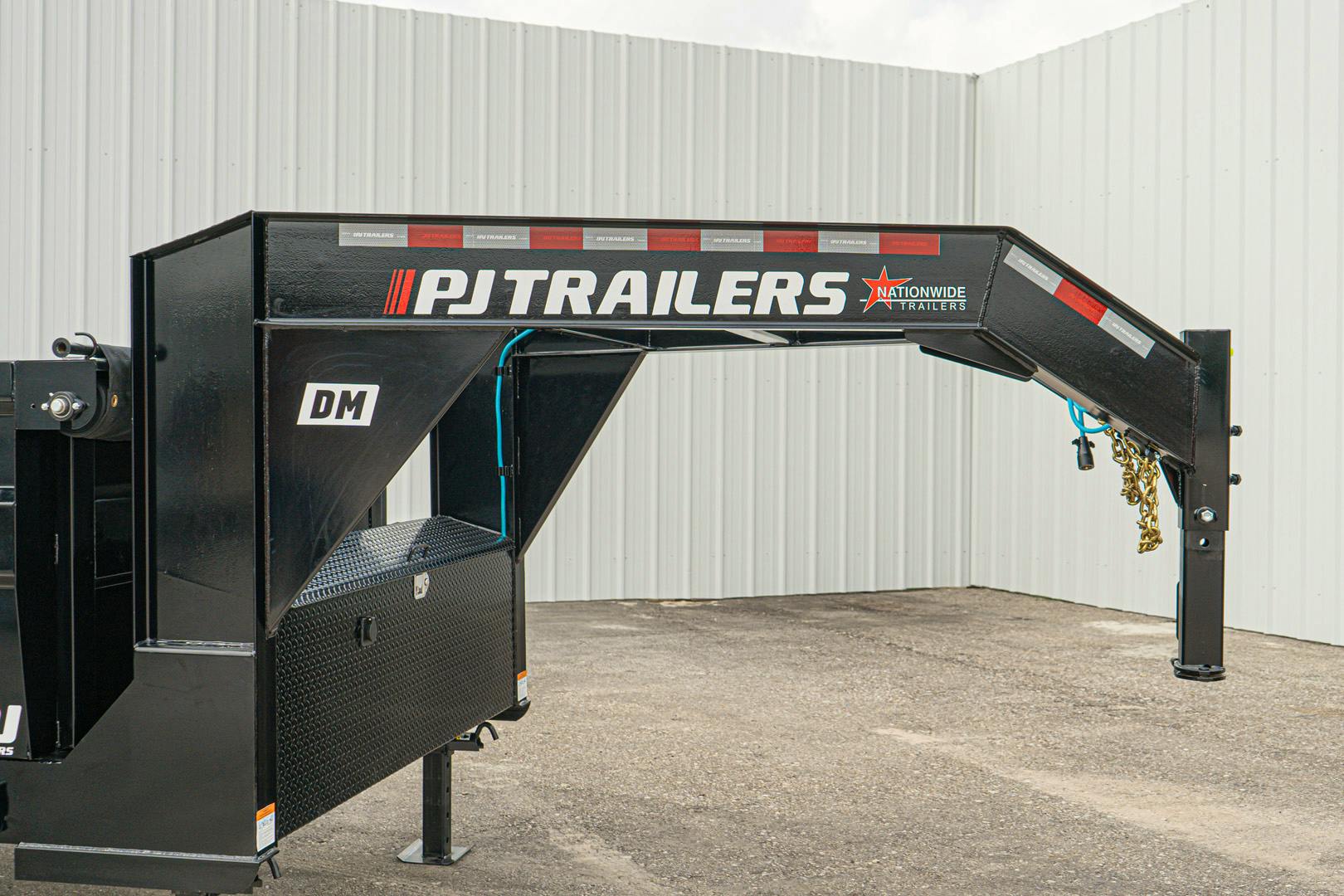 PJ Trailers 16'x83" Low Pro High Side Dump Trailer w/ 3' Sides (DM)