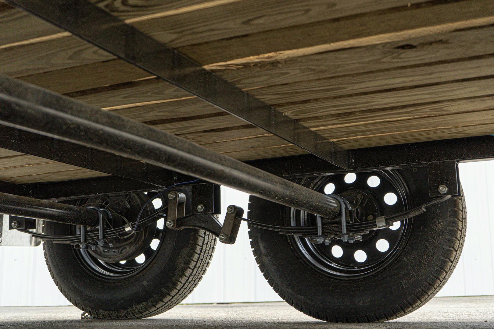 PJ Trailers 16'x83" Tandem Axle 4" Channel Utility Trailer (UL)