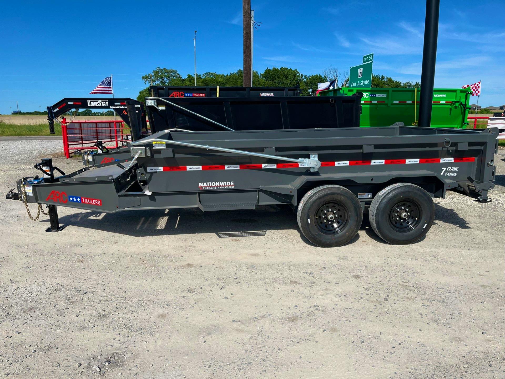ARC BDT Dump Trailer Stock #BDT - Thumbnail 3