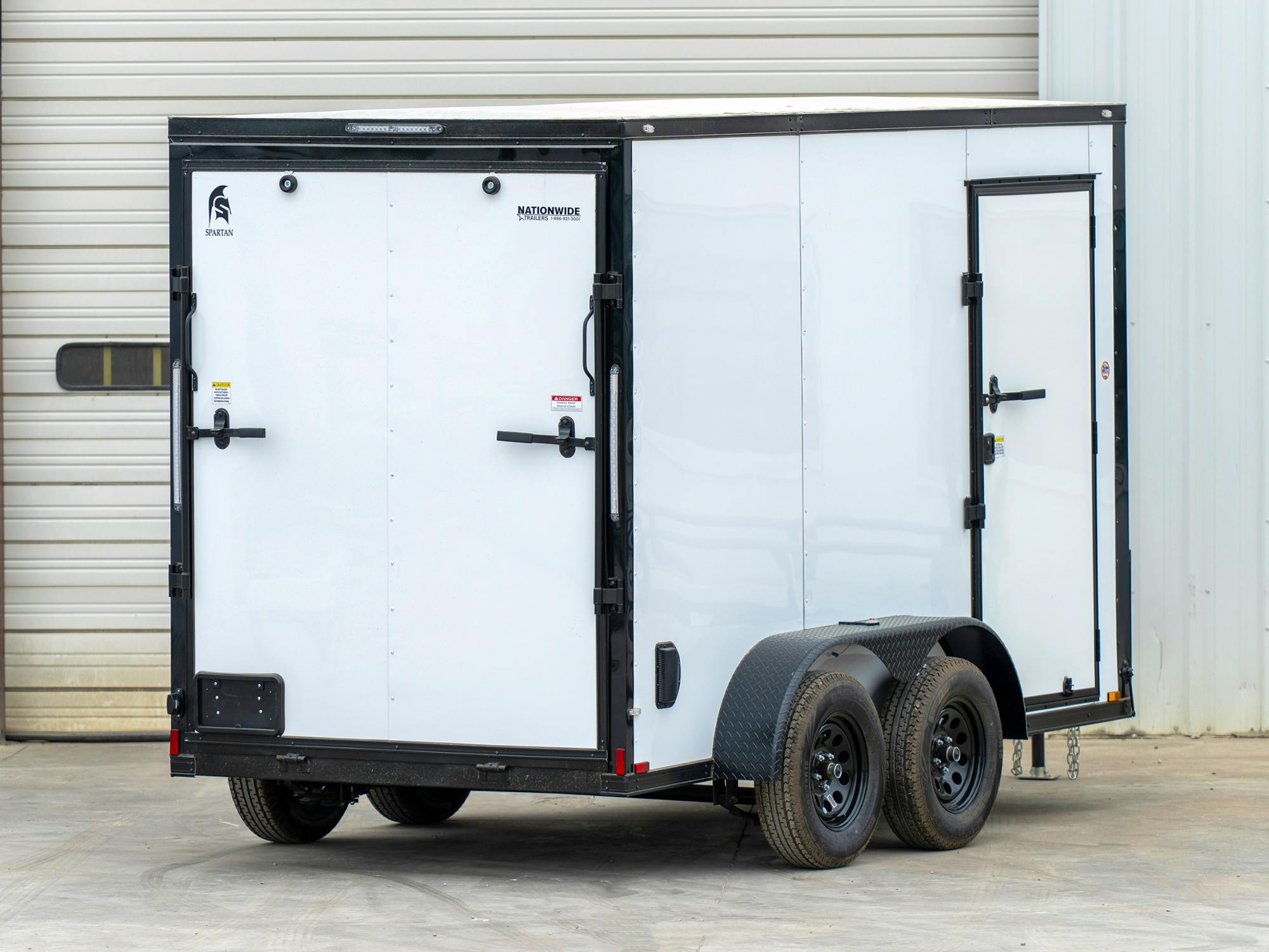 Spartan TA 6' × 12' Enclosed Cargo Trailer