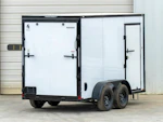 Spartan 6 x 12 ft · white blackout · 7 ft interior · plywood floor Stock #89341 - Thumbnail 4