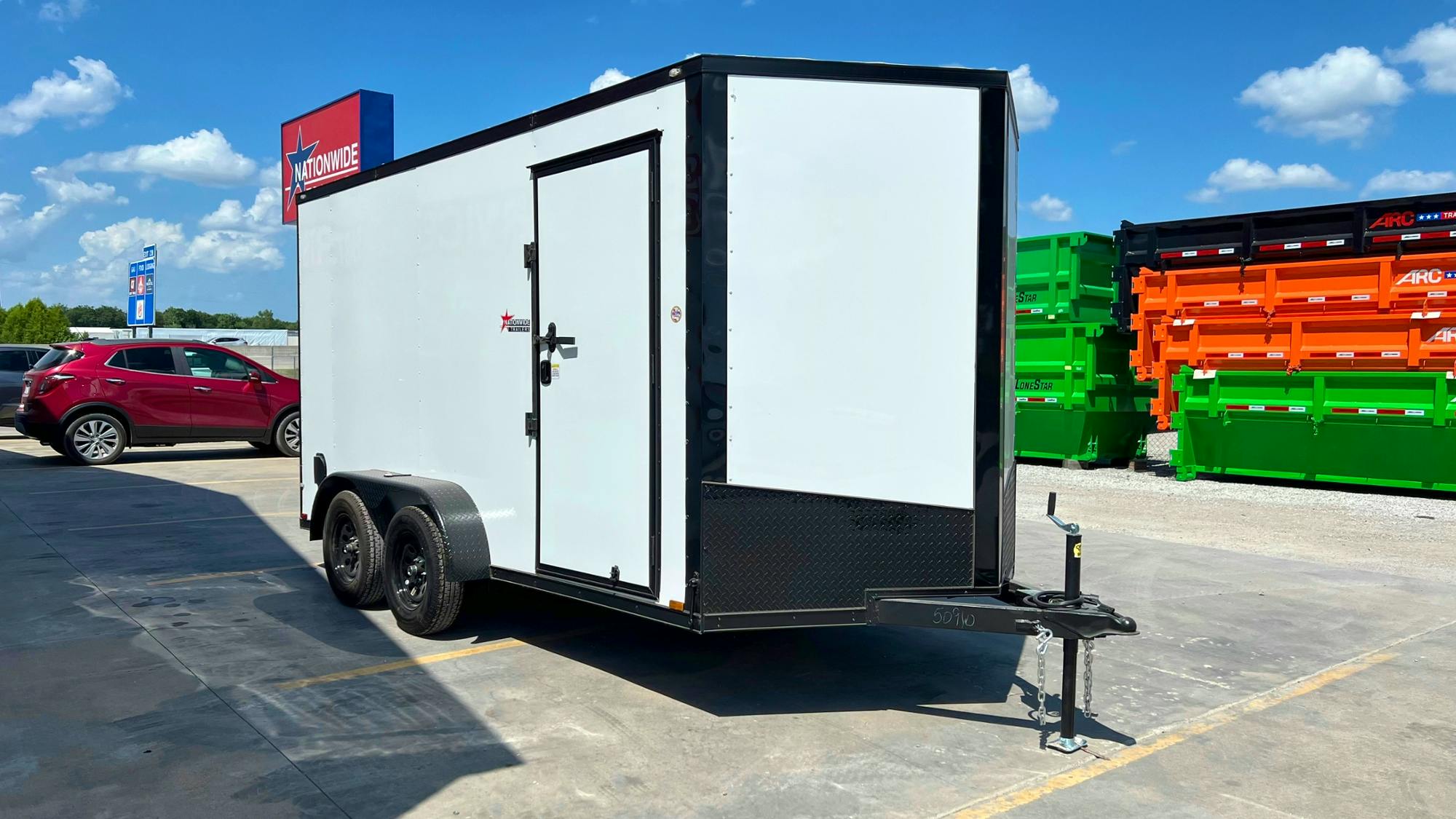 Spartan TA 7' × 16' Enclosed Cargo Trailer